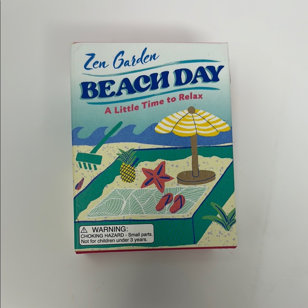 zen garden beach day